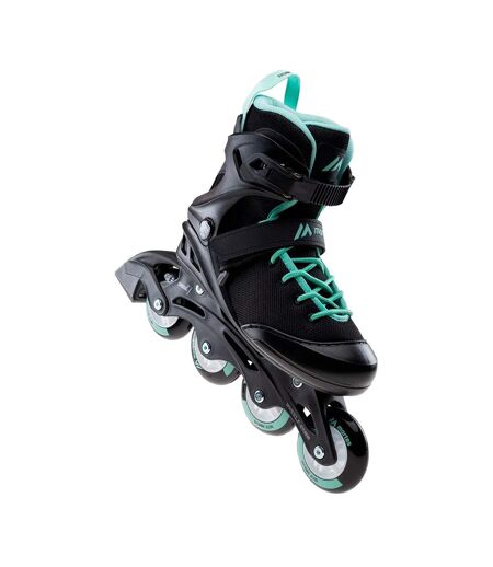 Patins À Roulettes Alignées Amarro Femme 39 Fr Noir Bleu Clair Martes Essential