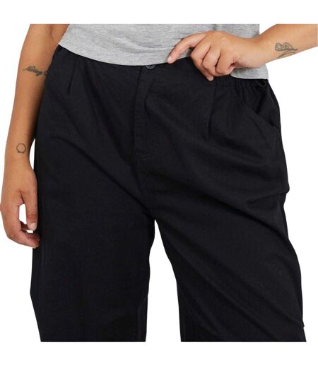 Pantalon À Poches Femme Noir Brave Soul