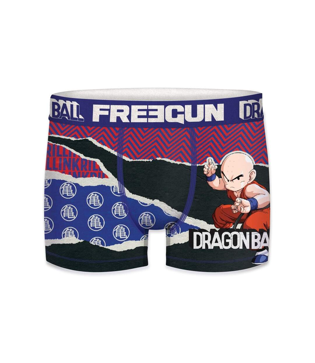 Boxer Homme Krilin, Caleçon Homme DRAGON BALL Stretch & Doux