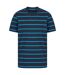 Front Row - T-shirt - Homme (Bleu marine / Bleu mer) - UTRW8385