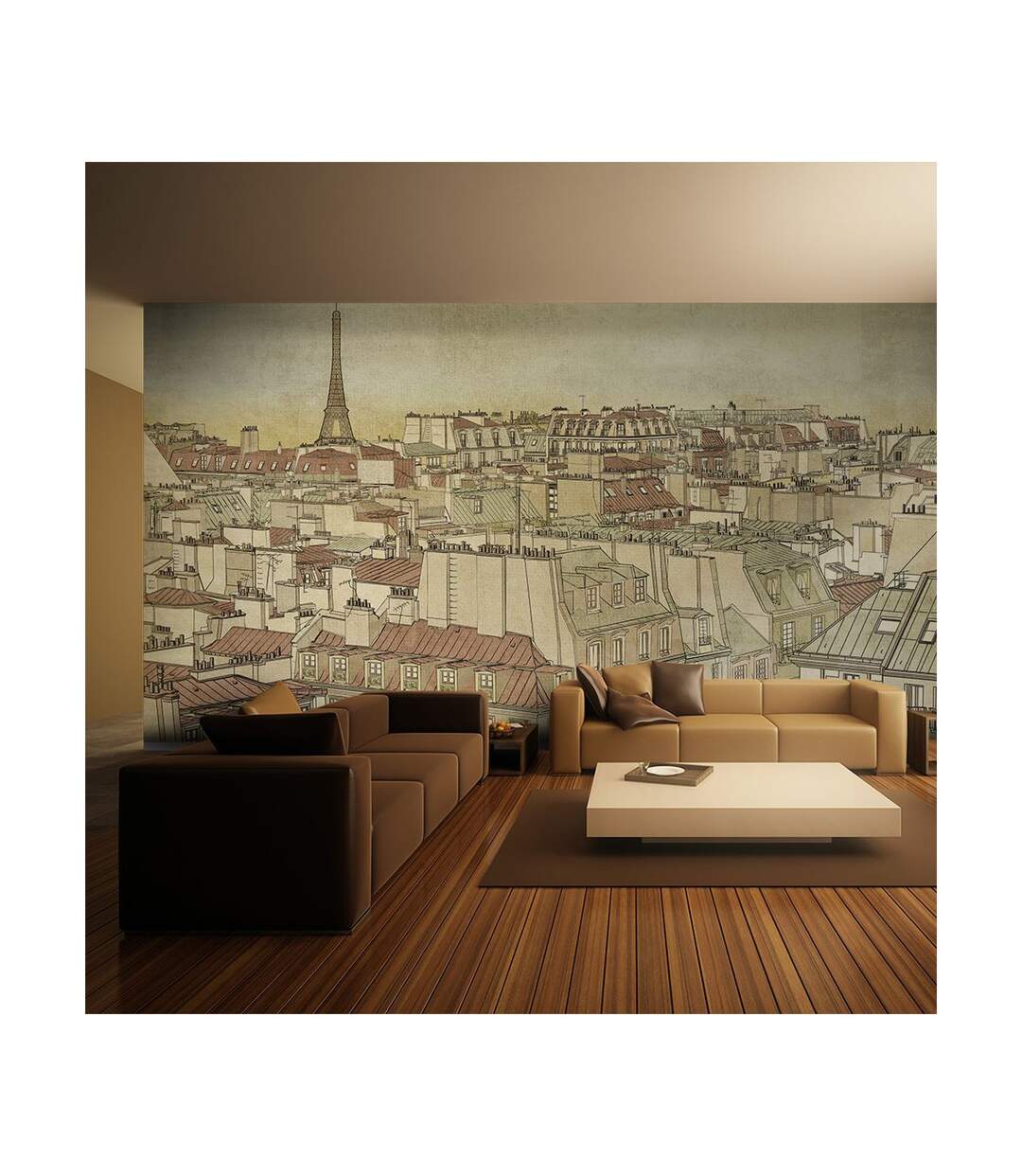 Papier Peint XXL Au Revoir Paris ! 270x550cm-1