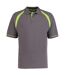Polo Oak Hill Homme Charbon Vert Clair Kustom Kit-1