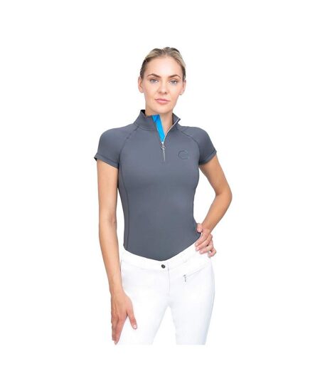 Coldstream Womens/Ladies Midlem Short-Sleeved Base Layer Top (Gray)