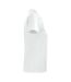 Womens/ladies pique polo shirt white Projob-3