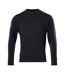 Pull Crossover Carvin Homme Noir Sombre Mascot-1