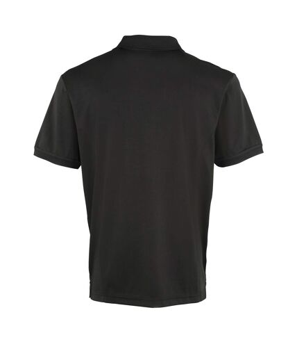 Premier Mens Coolchecker Pique Short Sleeve Polo T-Shirt (Kelly)