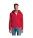 Veste À Capuche Spike Homme Rouge SOLS-1