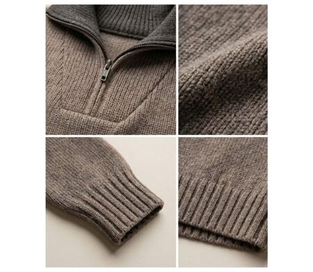 Pull camionneur col camionneur 30% laine PRIMO3