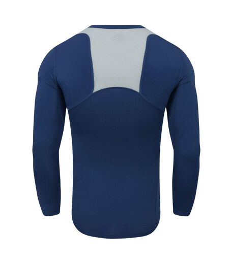 Mens Elite V Neck Base Layer Top Navy Umbro