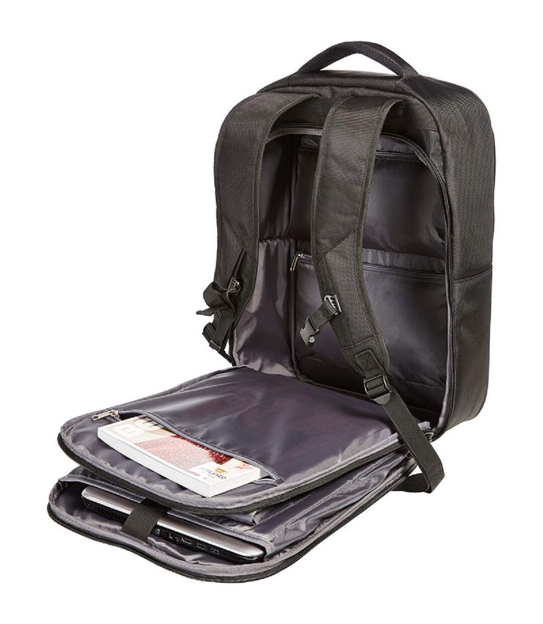 Sac à dos ordinateur business - 1814008 - noir-2