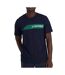 T-shirt Marine/Vert Homme Le Coq Sportif Saison 2 - L