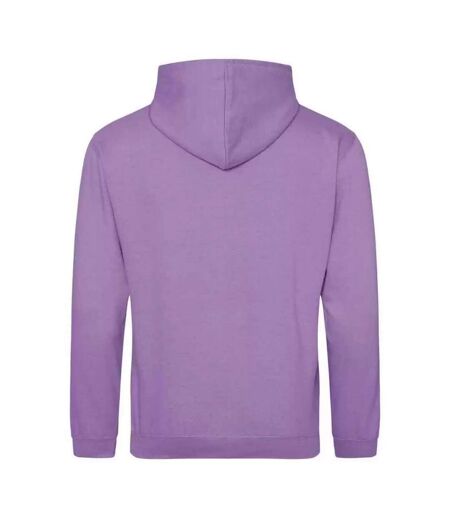 Sweat À Capuche College Adulte Lavande Foncé Awdis