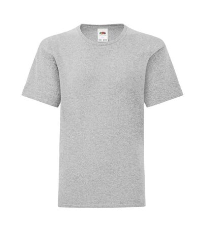 Fruit Of The Loom Womens/Ladies Short Sleeve Lady-Fit Original T-Shirt (Heather Grey) - UTRW4724