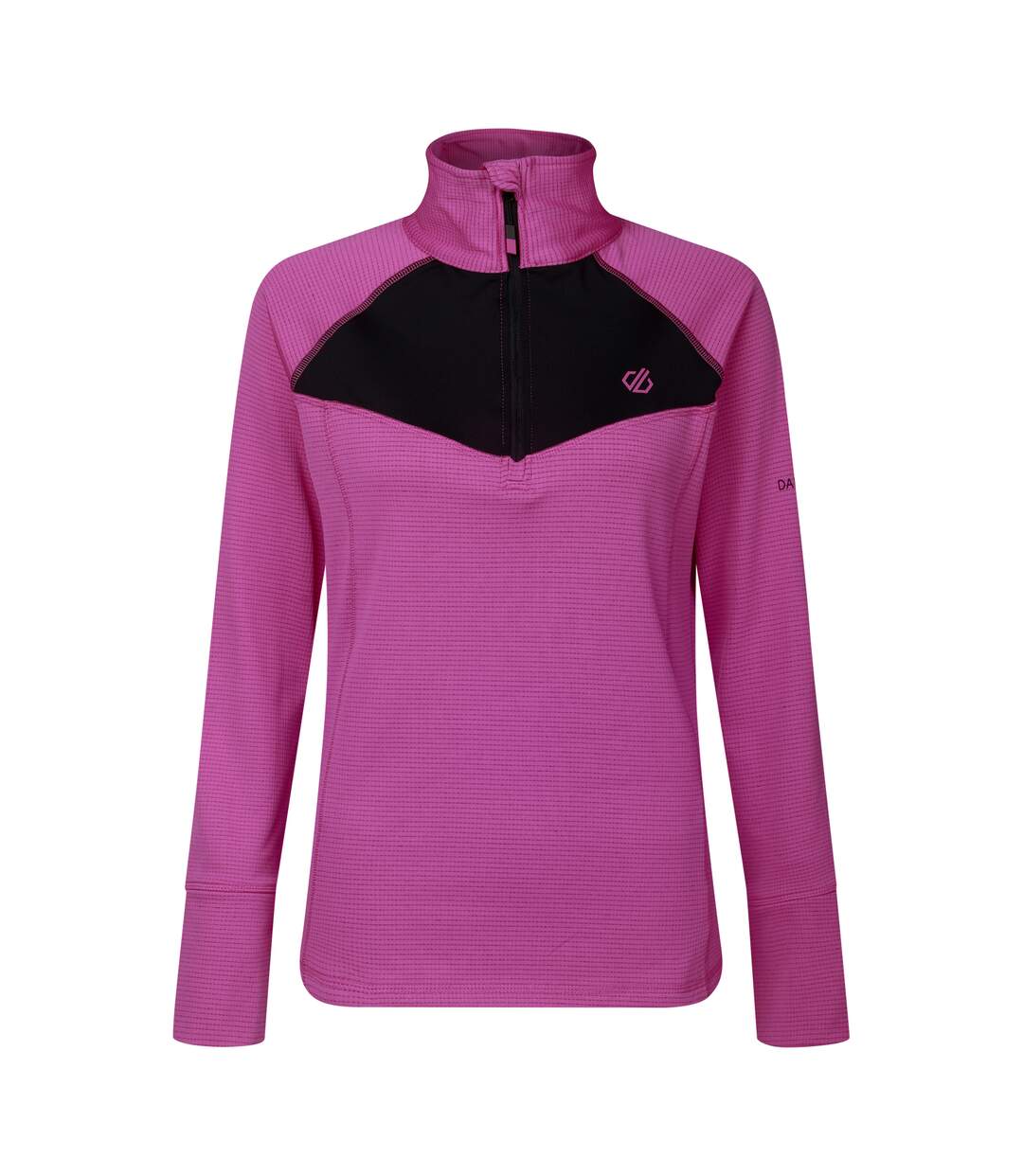Womens/ladies Iced Core Ii Stretch Midlayer Extreme Pink Black Dare 2B-2