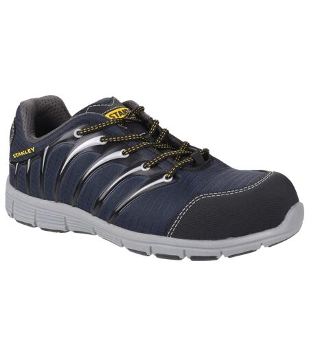 Mens globe lace up safety trainers navy/grey Stanley