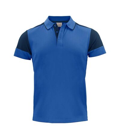 Polo Prime Homme Bleu Marine Bleu Cobalt Printer