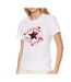 T-shirt Blanc Femme Converse Valentine's Day - S