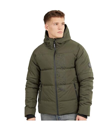 Doudoune System Ski Homme Vert Kaki Henleys