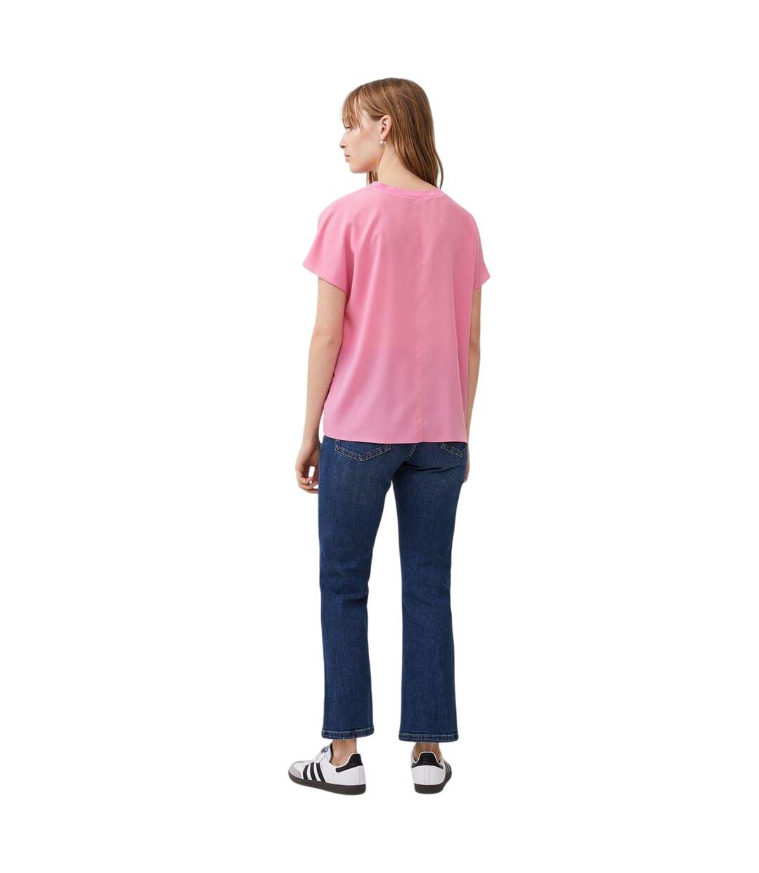 T-shirt Femme Rose French Connection-3