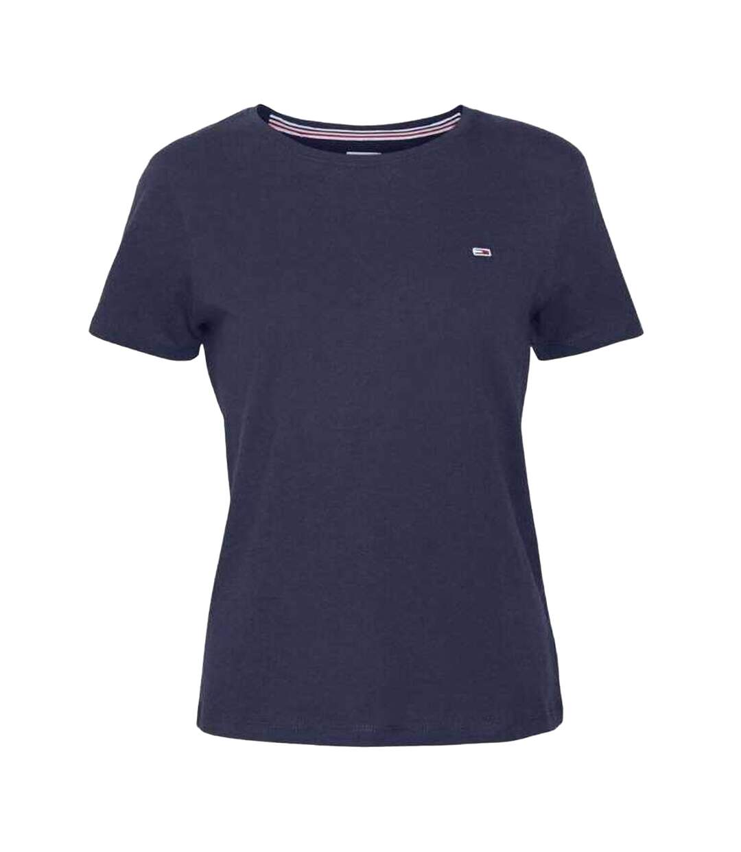 T-shirt Motif/style Logo Femme Bleu Marine Tommy Hilfiger-2