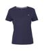 T-shirt Motif/style Logo Femme Bleu Marine Tommy Hilfiger-2