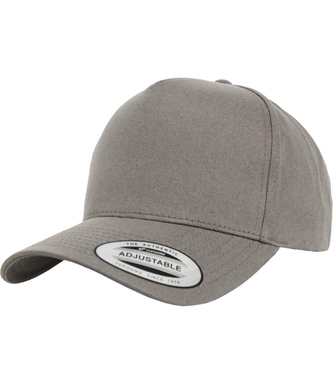 Casquette flexfit classic gris Yupoong-1