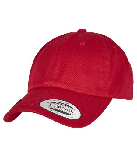 Flexfit By Yupoong Low Profile Cotton Cap (Red)