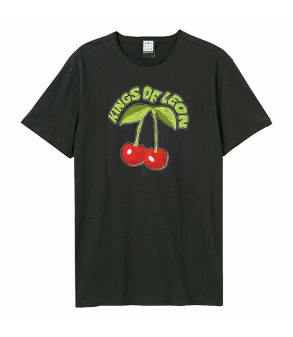 T-shirt cherry adulte charbon Amplified