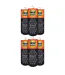 6 Pairs Mens 2.3 TOG Non Slip Low Cut Ankle Thermal Slipper Socks-2