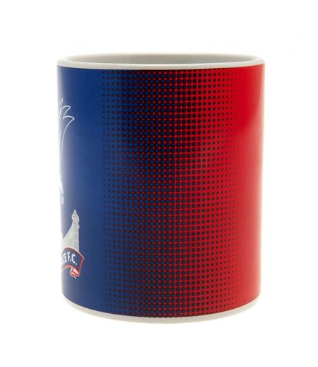 Crystal Palace FC Half Tone Mug (Red/Blue) (One Size) - UTTA10606