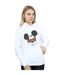 Disney - Sweat à capuche MICKEY MOUSE SUNGLASSES - Femme (Blanc) - UTBI10734-2