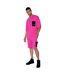 Short À Poches Motif/style Contrasté Adulte Rose Hype-4