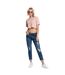 T-shirt Court Femme Rose Clair Urban Classics-1
