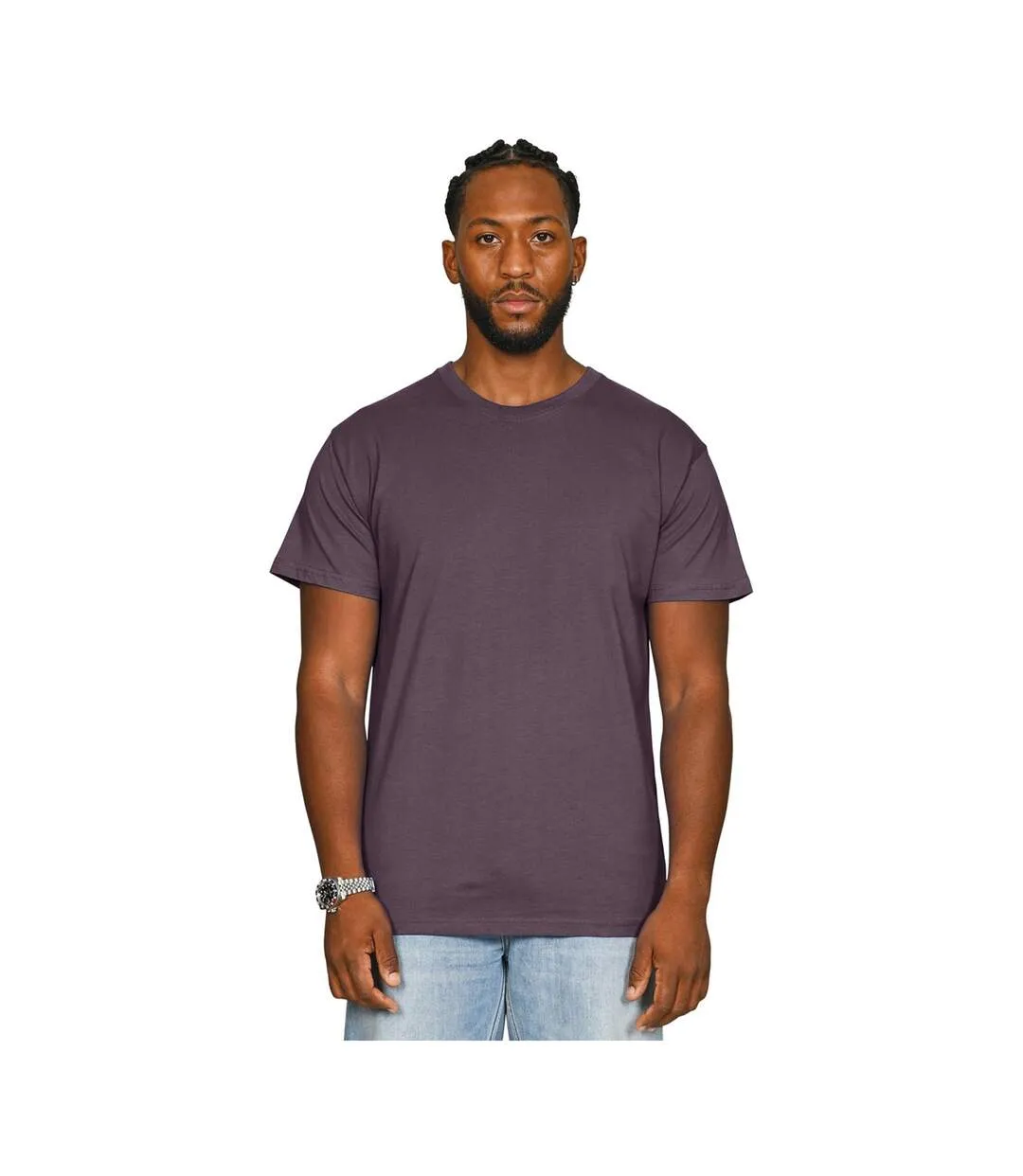 T-shirt Supreme Adulte Prune Casual Classics-1