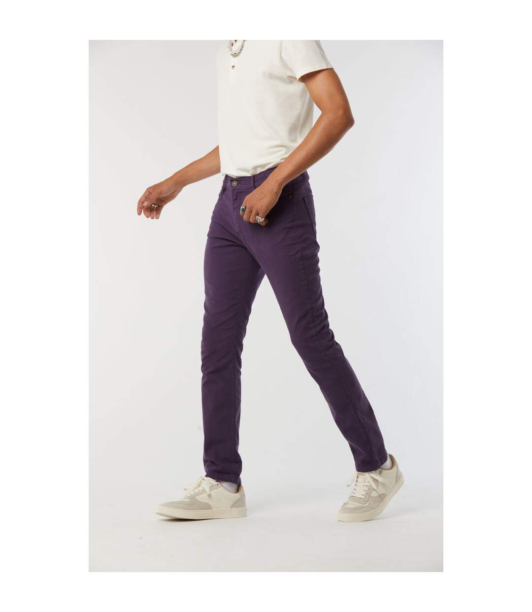 Pantalon coton straight LC126ZP 9803