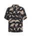 Chemise noire/marron homme jack & jones resort-1