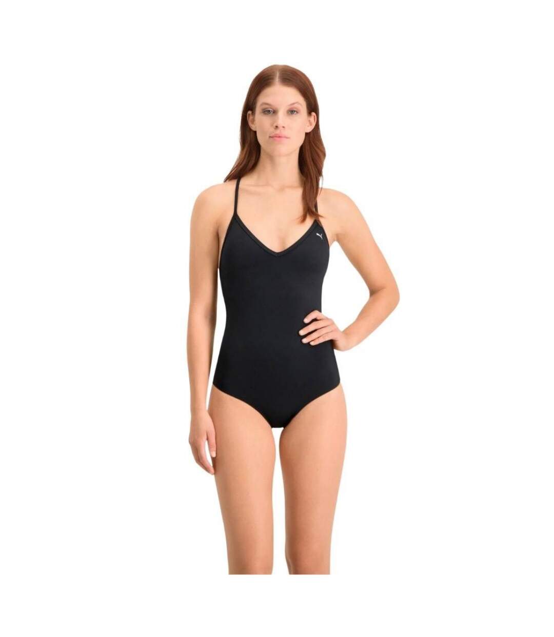 Maillot De Bain 1 Pièce Femme Noir Puma-4