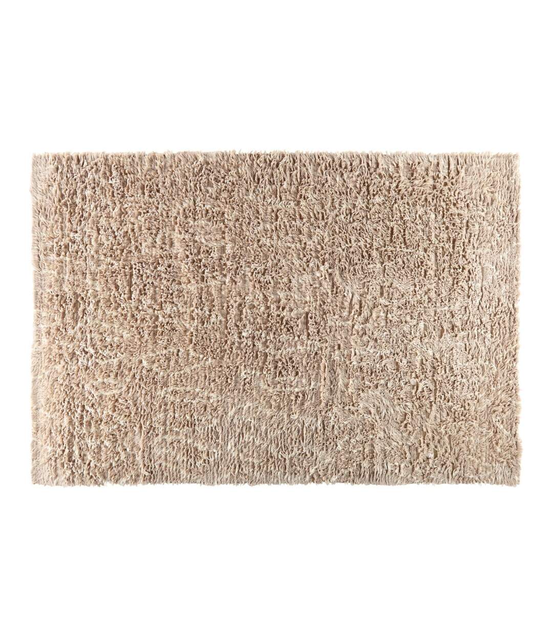 Tapis Rectangulaire en Laine Leiko 160x230cm Beige-1
