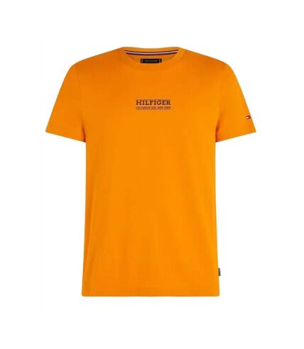 T-shirt Orange Homme Tommy Hilfiger Small Hilfiger - L