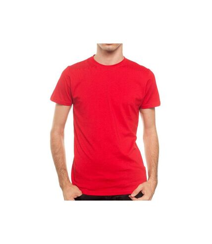 T-Shirt New OutWear M002010 Col Rond Rouge