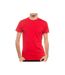 T-Shirt New OutWear M002010 Col Rond Rouge