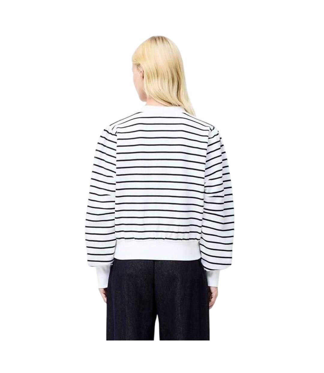 Sweat Manches Bouffantes Sunday Femme Blanc French Connection-3