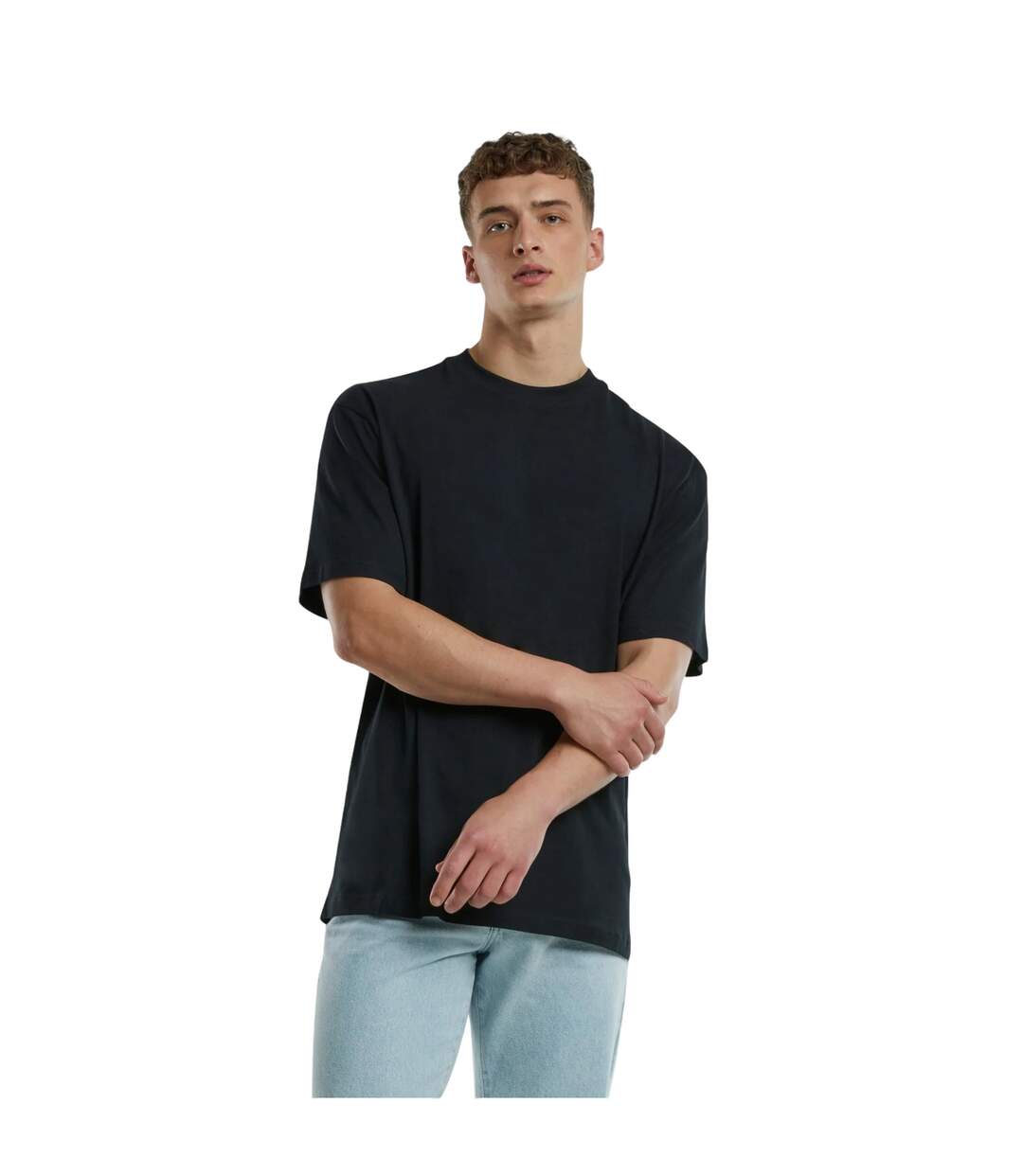 T-shirt Motif/style Signature Homme Noir Urban Classics-3