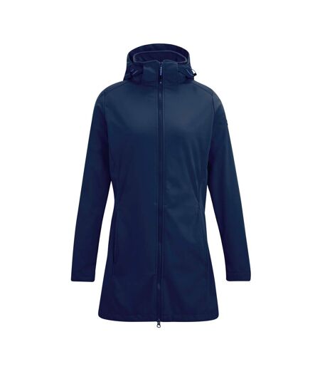Womens/ladies Carisbrooke Softshell Waterproof Jacket Navy Blue Regatta