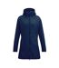 Womens/ladies Carisbrooke Softshell Waterproof Jacket Navy Blue Regatta-2