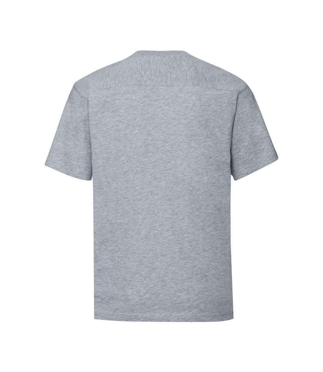 Mens Viscose Heavyweight T-shirt Light Oxford Russell-2