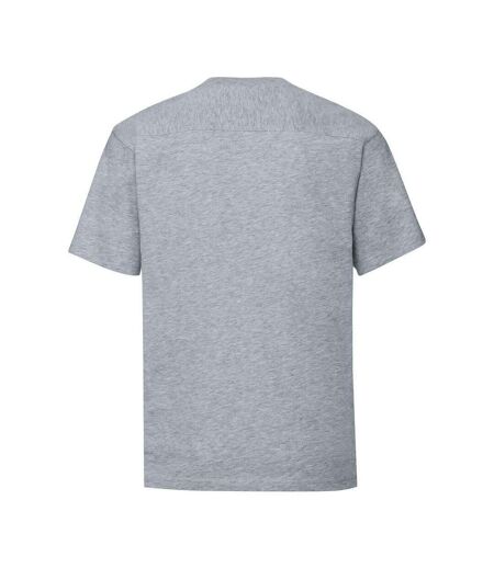 Mens Viscose Heavyweight T-shirt Light Oxford Russell