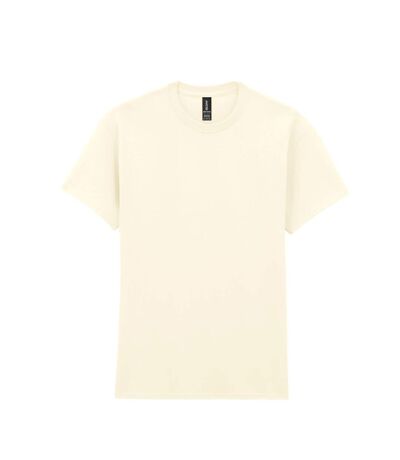 T-shirt À Manches Courtes Homme Blanc Cassé Gildan