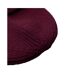 Bonnet Fashion Adulte Bordeaux Noir Beechfield-3
