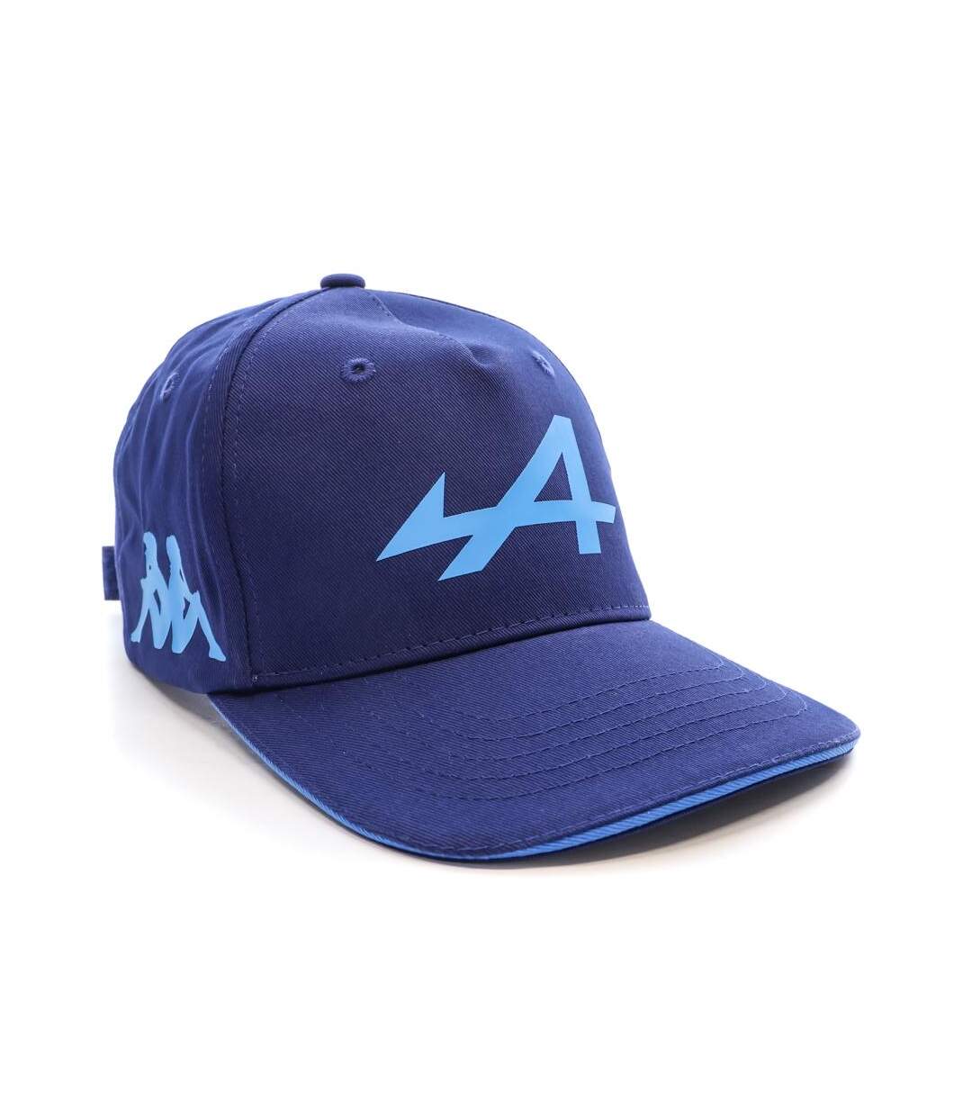Casquette turquoise/bleu homme kappa adoflat - taille unique-2